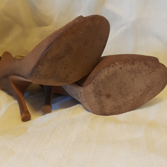 Nina Peep Toe Heels - Picture 3 of 4